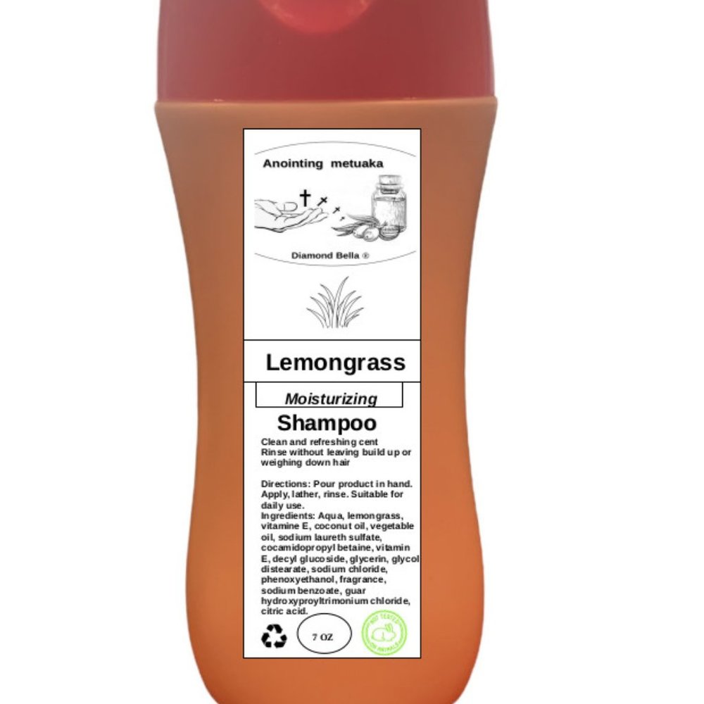 Anointing Metuaka Moisturizing Lemongrass Shampoo 7 FL oz